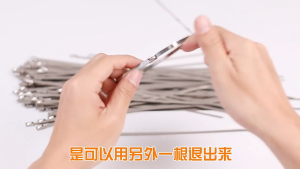 100 Pcs 300mm Stainless Steel Cable Ties Metal Zip Ties Heavy Duty Self Locking Tie Fasten Tool Multi-Purpose Suitable for Fixed Indoor Outdoor Exhaust Wrap Farms 不锈钢扎带
