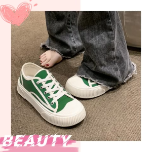 Sheii สุดปัง รองเท้าผ้าใบแฟชั่นลำลอง มี 3 สีให้เลือก น้ำหนักเบาใส่สบาย แมทช์กับลุคไหนก็ดูดีสุดๆ แบบผูกเชือก วัสดุดี ราคาถูกมากน้าา