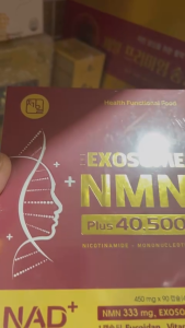 Viên uống Hàn Quốc Exosome NMN Plus 40.500 - 90 viên giúp tăng cường sức khỏe trẻ hóa da