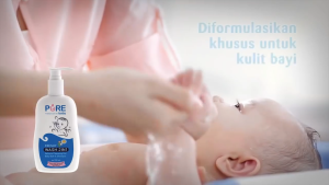 Pure Bb Baby Wash 2 In 1 Bath 2 Fruity & Freshy Refill 450ml | Purebb Sabun & Shampo Bayi - Tanpa SLS & Paraben