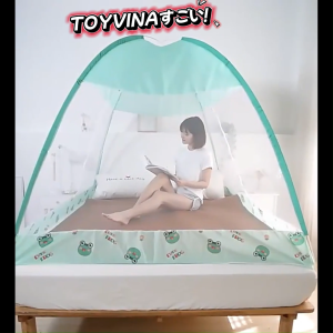 Màn Chống Muỗi Không Cần Lắp Đặt – Dễ Dàng Mở Ra và Thu Gọn Bảo Vệ Giấc Ngủ An Toàn Cho Phụ Nữ Mang Thai & Trẻ Em