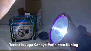 Senter Kepala Kawachi LY-902: Reflektor Jumbo Aluminium & Tahan Air