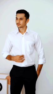 SALE KEMEJA BOSS POLOS PANJANG SIZE M L XL FORMAL SLIMFIT