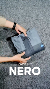 Jas Hujan Stelan Jumbo Big Size Nero Raincity by Tiger Head 69100