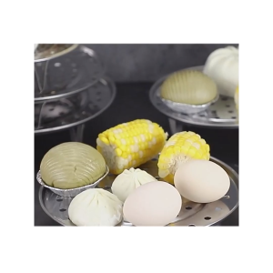 Khay hấp bánh bao bằng thép không gỉ đa năng được chọn size -Lumbley