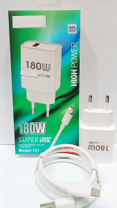 Charger OPP 1USB Travel Charger Model 131 Super Vooc Fast Charging