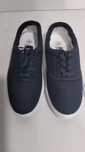 Giày Vải Bata Asia Có Cột Dây Màu Xanh