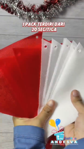 Bendera Spunboard Merah Putih untuk HUT RI & Acara Karnaval