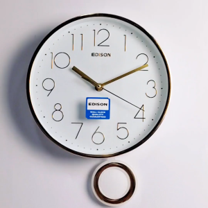 Jam Dinding Bandul Edison EQ 241 T18 Bandul Diameter 240mm 24cm