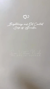 Paket GMEELAN 24K Whitening Handmade Soap Cleansing Bath 100g Soap With Long-lasting Fragrance Supports The Removal Of Melanin / NASA NATURAL