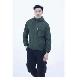 Saiber Jaket Running Parasut Polos