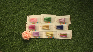 MI-C1149 Lilin Ulang Tahun Spiral Kecil Isi 10Pcs Birthday Candle / Lilin Ulir Metalik Warna Warni