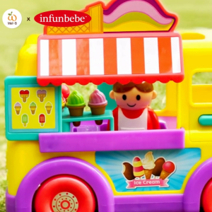 รถไอศครีมของเล่น ให้เสริมพัฒนาการ ชุด Infunbebe My 1st Ice Cream Van