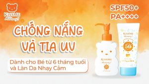 Kem Chống Nắng Dành Cho Trẻ Em Từ 06 Tháng Và Làn Da Nhạy Cảm Kissme Mommy UV Mild Gel 100G