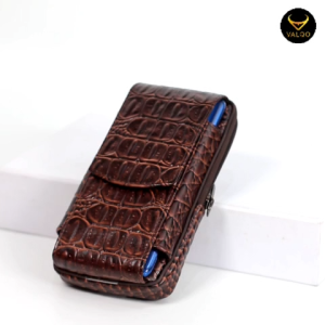 [VALQO] DAKA Sarung HP Kulit Sapi Dompet HP 2 Slot Muat HP Hingga 67 inch