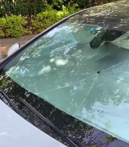 Car Window Sun Shade Car Windscreen Sunshade Car Sun Shield Umbrella Auto Shade Cover Sun Protection Window Cover 汽車遮陽