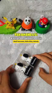 Rautan Pensil Karakter Kuromi Melodi Hello Kitty Astronut Serutan Pensil Sanrio Peraut