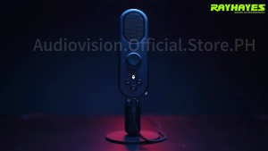 RAYHAYES Mikrofon Kondensor Microphone USB Cardioid untuk PC Laptop Rekaman Podcasting Livestream Mic