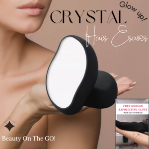 [SG READY STOCK] Crystal Hair Eraser For Men & Women| Magic Hair Remover | Painless Exfoliation Hair Removal |Epilator
