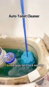 Premier Toilet cistern cleaner anti-bacterial power cleaning blue block long lasting