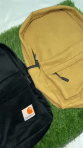 TAS RANSEL CORDUROY CARHARTT SEKOLAH - CREAM