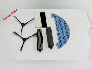 🔥READY STOCK🔥 Suitable for ILIFE A7 A9S X750 X800 X785 X787 Accessories Rubber Main Brush Hepa Filter Mop Cloth Berus Side Brush