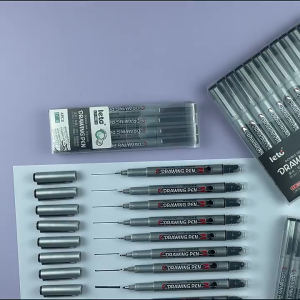 Leto Double Nib Drawing Pen (Set of 4s)