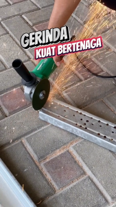 ISKU Mesin Gerinda Tangan 500W Angle Grinder Multifungsi / Hand Grinding Machine