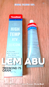 Lem Silikon tahan panas THREEBOND Silicone Grey Abu 75gr