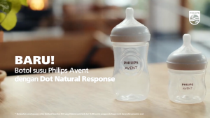 Philips Avent Response Teat Natural Isi 2 Pcs Nipple Dot Botol Bayi BPA Free Anti Colic