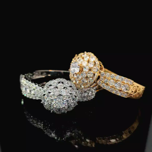 V585 Vòng tay nữ đính đá CZ cao cấp sáng lấp lánh UHA