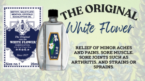 White Flower Embrocation 1.5ML l 2.5ML | 5ML | 10ML | 20ML Inhaler Aromatherapy