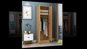 Tủ quần áo mini - Tủ quần áo gỗ MDF 4TAG02 - Nội thất lắp ráp Viendong adv
