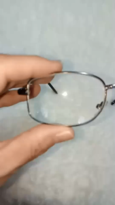 Kacamata Lensa Plus Rabun Dekat Saat Baca Tidak Jelas Jarak Dekat Frame Besi Ada Nosepad Lensa Bening Keren LENSA ANTI SILAU - UKURAN +1.00 S/D +3.00