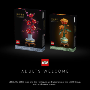 LEGO Icons Botanicals 10369 Plum Blossom (327 Pieces) Building Blocks Bricks Toy House Plant Artificial Plants for Decoration