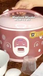 Miyako Rice Cooker / Magic Com 1.8 Liter 3 in 1 - MCM18BHB - FREE ONGKIR Jabodetabek