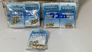 ตะกั่วตกปลา แบบหัวจิ๊ก WEEBASS รุ่น BRASS BEAD