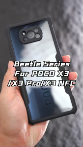 Xundd [ORIGINAL] Beatle Clear Hybrid Shock Proof Armor Case for Xiaomi Poco X3 / Poco X3 NFC / Poco X3 Pro