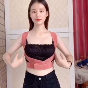 Đai chống gù lưng nam nữ Đai Nâng Ngực Nữ Có Nẹp Chỉnh Cột Sống Đai Bảo Vệ Vòng 1