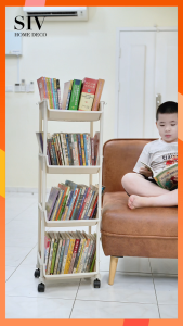 SIV Layer Moving Rack: Kitchen Storage Shelf & Wall Cabinets Organizer