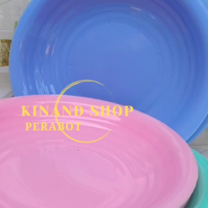 Promo 1 Losin Piring Ramen Ulir Soft 9 Inch Piring Cekung Lebar 23 cm Plastik Dop