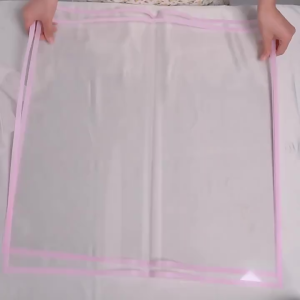 Kertas Buket Bunga Transparan List Warna Flower Wrapping Waterproof 6007