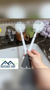 PREFERRED SHOP stock no.KKK，1pcs Five-in-One Lazy Silicone Cup Brush Baby Bottle Brush Cleaning Appliance Long Handle