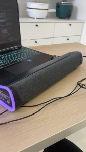 VINNFIER HYPERBAR U30 BT USB Powered Soundbar 24W Max Output Power with Multi Colors Light Effects