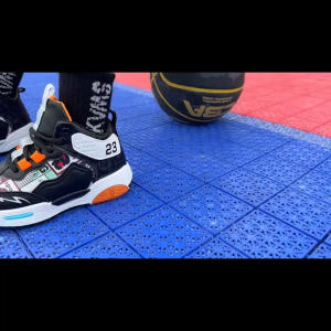 New Korean Basketball Shoes for Kids Boys High Up Rubber Sneakers Shoes Size 28-39