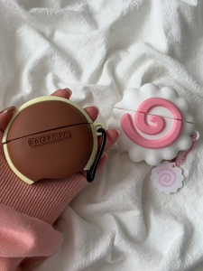 Small Fish Plate Causeway Burnt Couple Suitable for Apple Airpods New Third Generation Cute Bluetooth Wireless Earphone Case 1st/2nd Generation Soft Silicone Airpodspro Second Generation Womens New Small and Simple