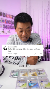 Kail Pancing Hemus ISEAMA Carbon Steel Japan Quality / Mata Kail Galatama Anti Karat