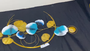 Walldecor Berkah: Hiasan Dinding Minimalis BIG PREMIUM Daun Gingko Free Ongkir COD