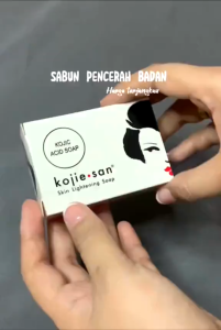 Sabun Pemutih Wajah Kojie San: Manfaat & Cara Penggunaan