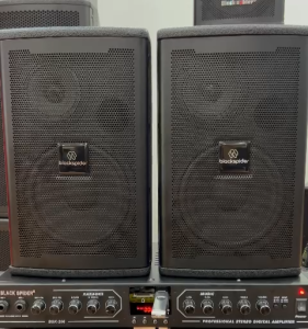 Black Spider JB-6006 6" Full Range Speaker 120W (PAIR) - 2-way Speaker System with 3" Paper Cone Tweeter and 6" Driver - 8Ω Impedance - Sensitivity 90dB - Frequency Response 65Hz-20kHz - Binding Post Connection - Texture Spray Paint Enclosure Material - Compact Size